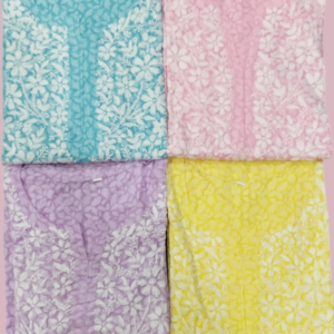 Brasso fabric Chikankari kurti